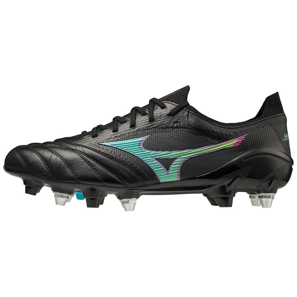 Botas de Futbol Mizuno Morelia Neo Iii Beta Japan Mix Hombre Negras/Azules Turquesa Comprar SJLE-430